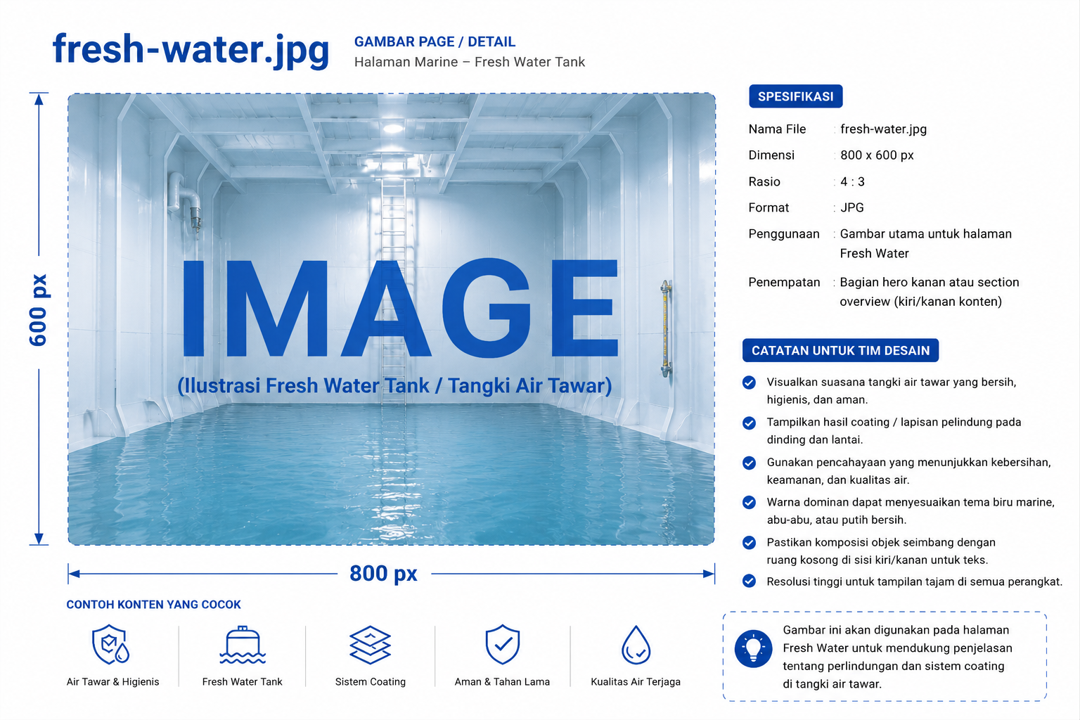 Fresh Water Tank
